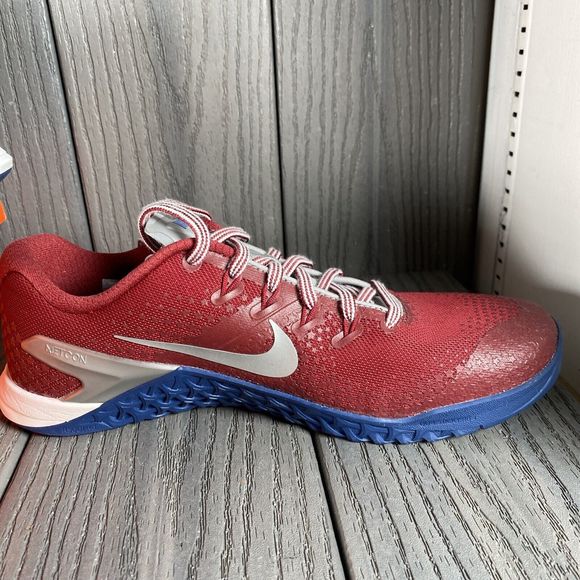 Nike Womens Metcon 4 Premium 924594-604 Red Running Shoes Sneakers Size 9 $130 - Picture 7 of 12
